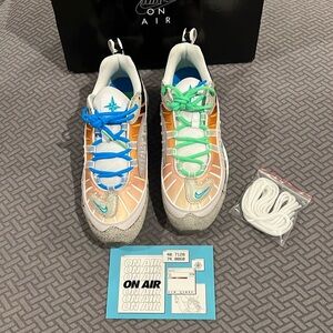 Brand New Sz 10 Air Max 98 ‘On Air: NYC La Mezcal’s’ w/Box